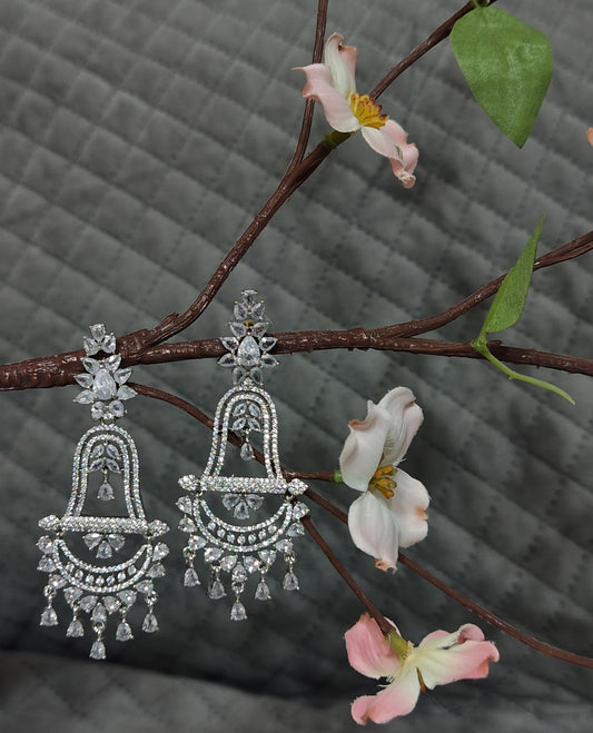 Extremely Beautiful Crystal Chandelier Earrings