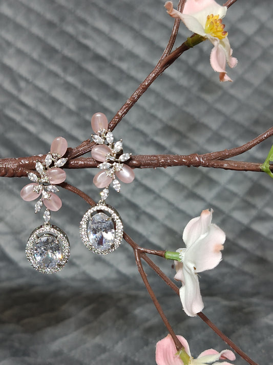 Blossom Halo Drop Earrings